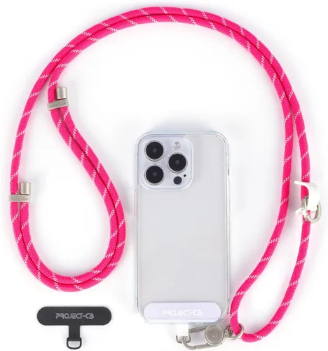 Miniatura 12 de Cordón para teléfono celular 1, Pestaña de sujeción para teléfono 2, Correa cruzada para teléfono, Cordones para alrededor del cuello, Correa Negro-b