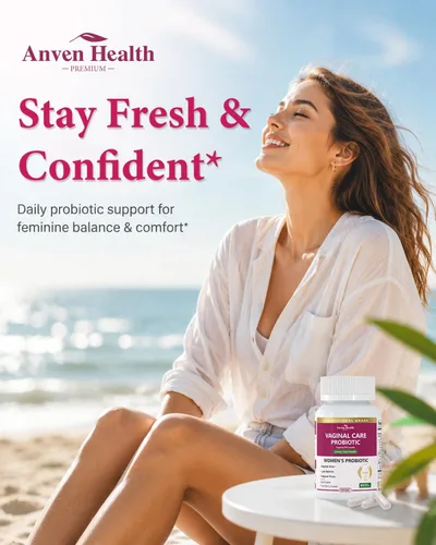Miniatura 9 de Probióticos vaginales para mujeres, equilibrio de pH y apoyo de olores saludables con lactobacillus, prebióticos y arándanos, 60 mil millones