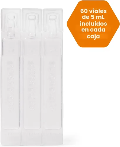 Miniatura 2 de Tangible Solución Salina de Llenado para Lentes de Contacto Esclerales y Rígidas Permeables al Gas, de Un Solo Uso, 5mL (Paquete de 60)