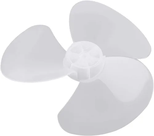 Miniatura 3 de dPois Plástico 3 hojas de repuesto para ventilador de pie ventilador ventilador mesa Fanner general accesorios blanco 12 pulgadas