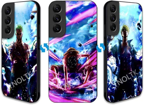 Funda 3D Anime Motion para Samsung Galaxy S22, a prueba de golpes, suave, antiarañazos, manga cambiable, compatible con Samsung Galaxy S22, 6.1