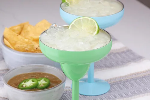Miniatura 5 de Better Dweller Vaso de Margarita de metal sellado al vacío con tapa, vaso aislado, taza de acero para vacaciones, piscina y margs fríos en la playa