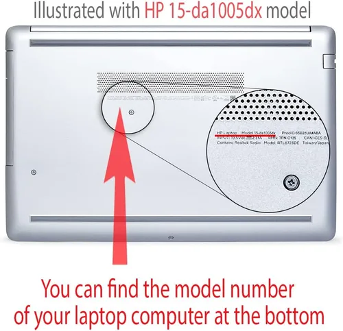 Miniatura 4 de mCover Funda compatible solo con PC portátil HP 15-DYxxxx / 15-EFxxxx Series 2020 ~ 2022 de 15.6 pulgadas