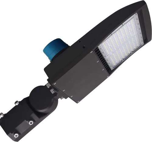 Miniatura 13 de Luces LED de poste de estacionamiento de 100 W, sensor de fotocélula del atardecer al amanecer, protección contra sobretensiones integrada, 1-10 V