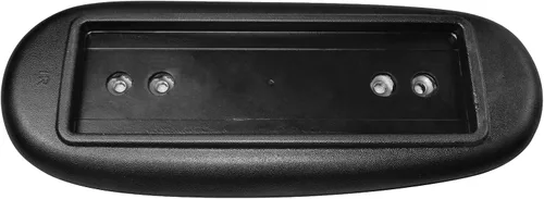 Miniatura 7 de MySit Almohadillas de Repuesto para Reposabrazos de Silla de Oficina Universales 4" o 5.5" Orificio de Montaje (Juego de 2) Negro