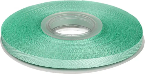 Miniatura 53 de Cinta de sarga de espiga con mango suave, ideal para envolver regalos, costura artesanal, 1/4 pulgadas x 25 yardas, color azul antiguo