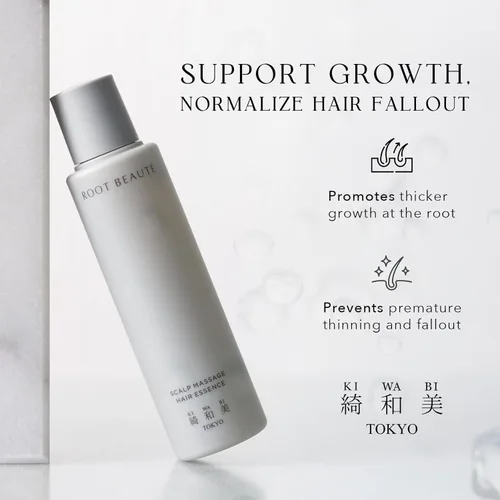 Miniatura 2 de Kiwabi Root Beauté - Suero para el crecimiento del cabello – Suero ligero para el crecimiento del cabello para hombres y mujeres – Ayuda a prevenir