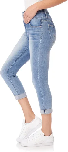 Miniatura 3 de WallFlower Pantalones cortos para mujer de tiro alto, Insta Soft Juniors (estándar y Plus)