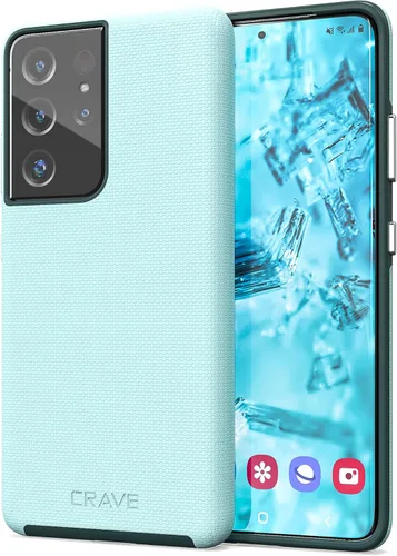 Miniatura 34 de Crave Funda para Galaxy S22 Ultra, funda de doble capa de protección a prueba de golpes para Samsung Galaxy S22 Ultra 5G (6.8 pulgadas) - Negro