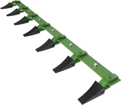 Miniatura 10 de Barra de dientes de acero resistente de 48 pulgadas para cargador de tractor, capacidad de carga de 4,560 libras, se adapta a bordes de corte