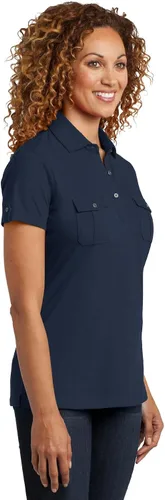 Miniatura 4 de District Made Camiseta de encaje Tri Blend para mujer