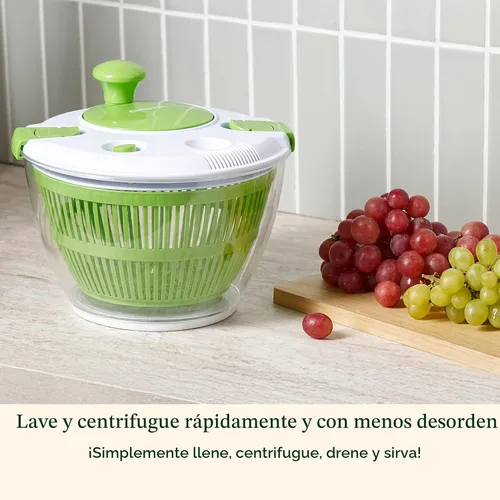 Miniatura 2 de Cuisinart Escurridor de Ensalada - Lavar, Centrifugar y Secar Ensaladas Verdes, Frutas y Verduras, 3qt, CTG-00-SSAS