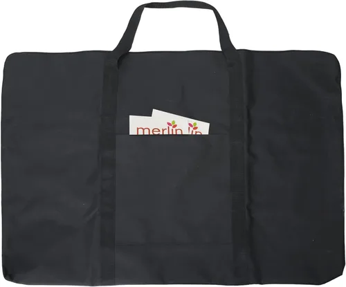 Miniatura 9 de Cupohus Bolsa de arte impermeable de 20 x 26 pulgadas para obras de arte de 18 x 24 pulgadas con bolsillos exteriores y asa, bolsa de almacenamiento