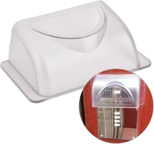 Miniatura 7 de Sonew Cubierta impermeable, Cubierta de lluvia de plástico, Cubierta impermeable Protector de Concha, para RFID Control de Acceso Teclado