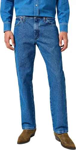 Miniatura 9 de Wrangler Jeans de corte vaquero de 13mwz para hombre Índigo (Prewashed Indigo)