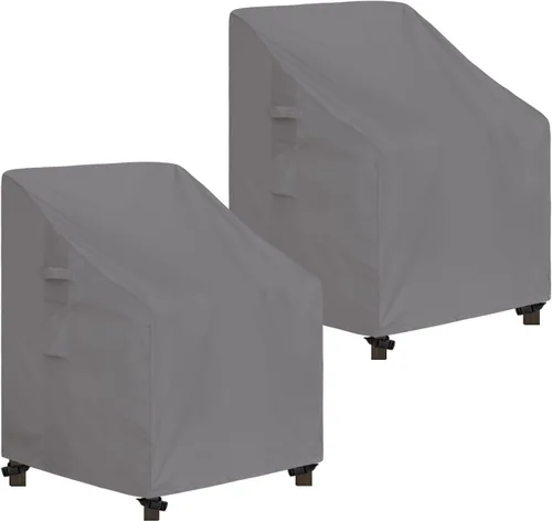 Miniatura 17 de Easy-Going Funda impermeable para silla de patio, resistente a los rayos UV, para exteriores, resistente a la intemperie, con costuras selladas