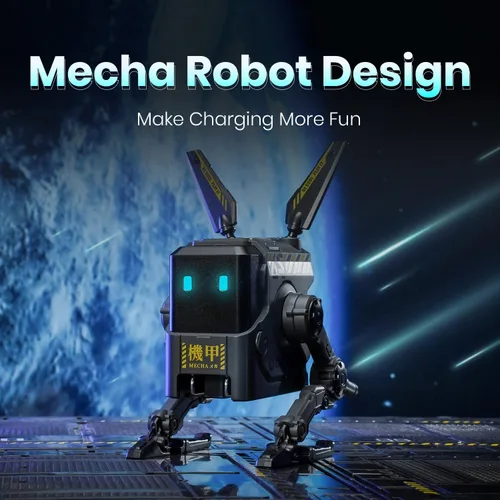 Miniatura 8 de GravaStar Mercury M2 - Mouse inalámbrico para juegos con robot GravaStar Alpha65 Bloque de cargador rápido GaN