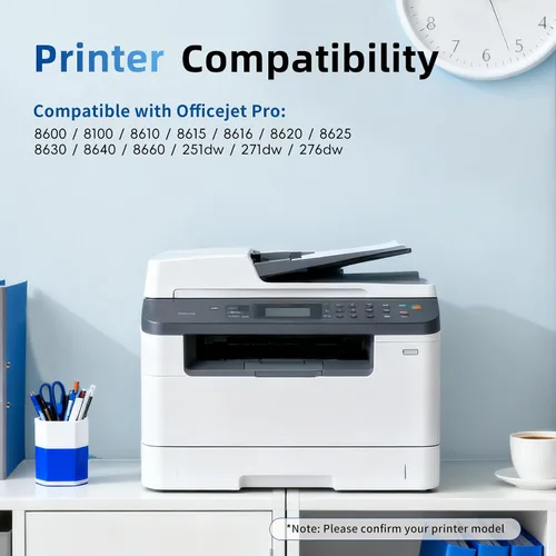Miniatura 2 de 951XL Cartucho de tinta de alto rendimiento de repuesto para HP951XL HP951 951 XL Paquete combinado compatible con HP officejet pro 8600 8100 8610