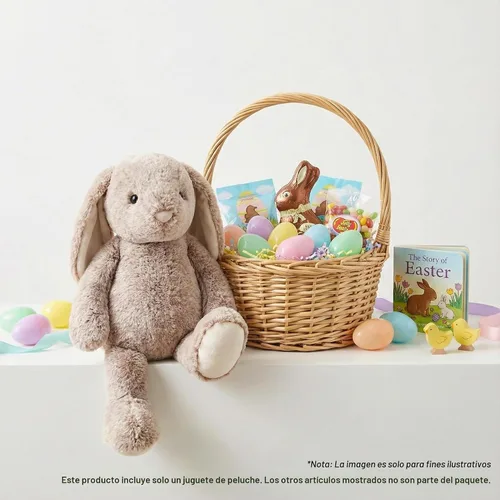 Miniatura 5 de WEIGEDU Animales de peluche de conejo para niños, niñas, niños, bebés, regalo de cumpleaños, regalo para la hora de dormir, 45 cm Floppy Ears