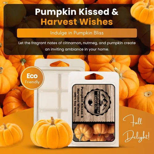 Miniatura 3 de Mountain Kettle Wax Melts, cubos calentadores de cera derretida, cubos calentadores de cera, paquete de 5 (paquete de otoño)