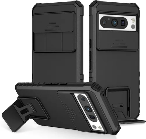 Miniatura 160 de Funda compatible con Xiaomi Redmi Note 12 Pro 4G Dimensional Soporte Ventana Deslizante Teléfono Móvil Funda Protectora a Prueba de Golpes Funda
