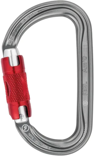 Miniatura 8 de Petzl Am'D Asymmetrical Aluminum Carabiner - D-Shape Connector (27 kN)
