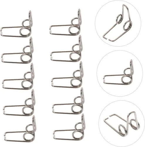 Miniatura 9 de 10 piezas de trompeta Watergate Key Springs Reemplazo Drenaje Clique Accesorios para trompeta Cuerno Francés Tuba Fácil Instalación Portátil