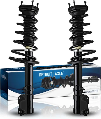 Miniatura 64 de Detroit Axle - 2 puntales delanteros para Chevy Equinox GMC Terrain Saturn Vue Pontiac Torrent Suzuki XL-7 Captiva Sport Struts completos con muelle