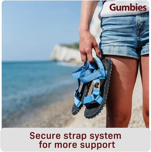 Miniatura 4 de Gumbies Scrambler Unisex Sandals with Recycled Straps and Recycled Rubber Sole - Comfort Guaranteed