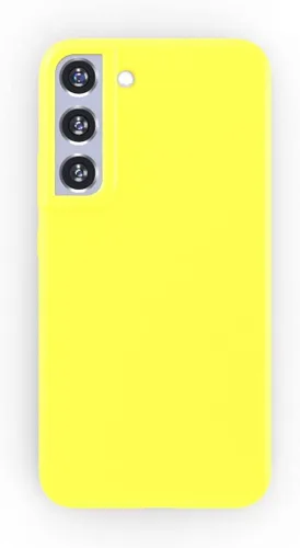 Miniatura 2 de FELONY CASE - Funda Samsung Galaxy S22 Plus - Elegante funda de silicona amarilla neón - Fundas protectoras a prueba de golpes de 360° para Samsung