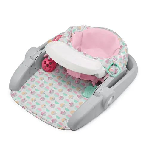 Miniatura 3 de Summer Infant Asiento de Piso de 3 Posiciones para Aprender a Sentarse Etapas, Rosa Dulce-y-Agrio – Sienta al Bebé para Ver el Mundo – Asiento