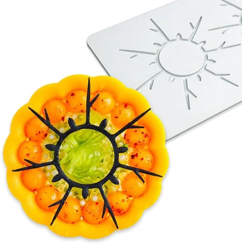 Miniatura 9 de Molde de silicona de hojas huecas para caramelo de chocolate 3D, molde de caramelo de hoja hueca para alimentos, decoración de comidas, molde