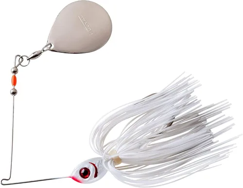 Miniatura 13 de Booyah Colorado Blade Spinner-Bait Bass Señuelo de pesca Blanco nieve