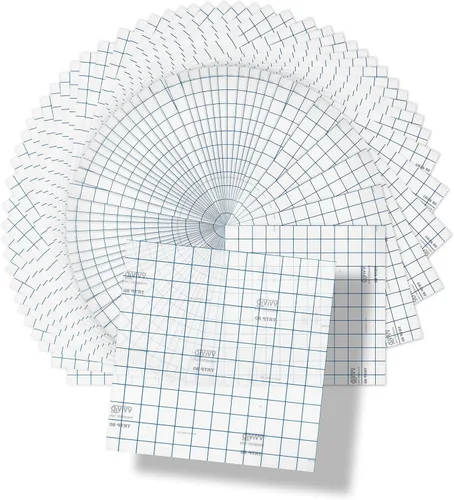 Miniatura 7 de VViViD Rollo de cinta de transferencia de vinilo transparente con rejilla de alineación azul, cinta de aplicación para letreros, manualidades