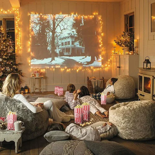 Miniatura 7 de 100 bolsas de palomitas de maíz de fondo plano, bolsas de papel de 2 onzas para la familia, noche de película, béisbol, carnaval, Navidad, fiesta