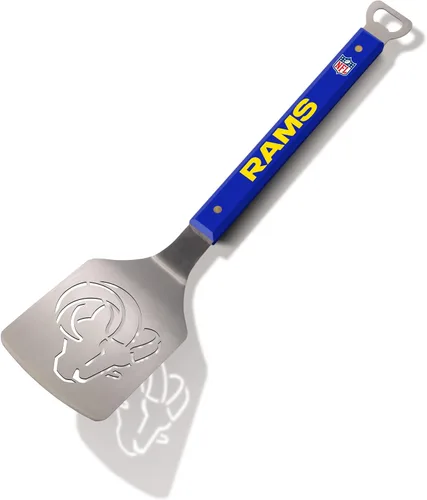 Miniatura 9 de YouTheFan NFL Sportula (espátula) de acero inoxidable de 18 pulgadas con abrebotellas