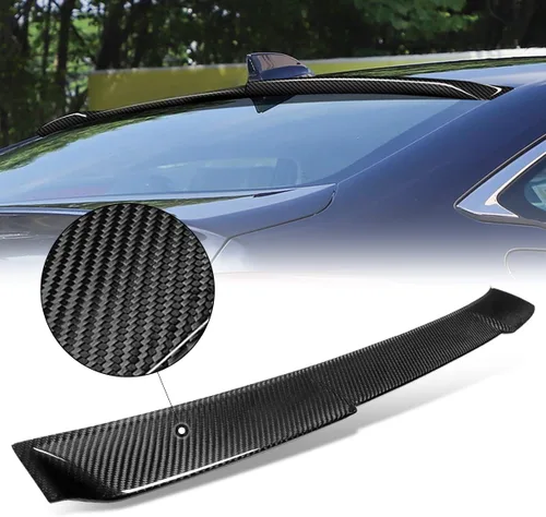 Miniatura 6 de DNA MOTORING 2-RSP-6431-CF - Alerón de techo de fibra de carbono compatible con Honda Civic Sedan 2022-2023, color negro