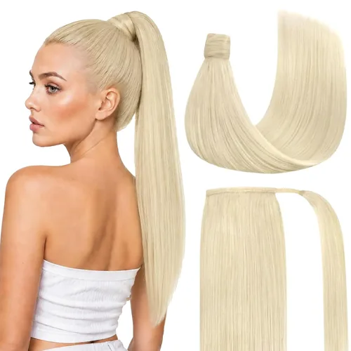 Miniatura 27 de Ve Sunny - Extensión de cabello humano real con pinza, extensiones de cabello lacio con clip, color marrón moca, 20 pulgadas, 2.82 oz