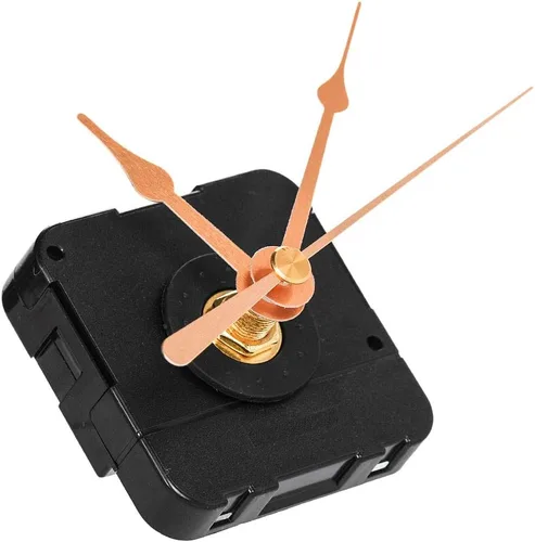 Miniatura 9 de Movimiento de reloj de alto par, eje largo de 17/25 pulgadas, kit de movimiento de reloj de pared de cuarzo