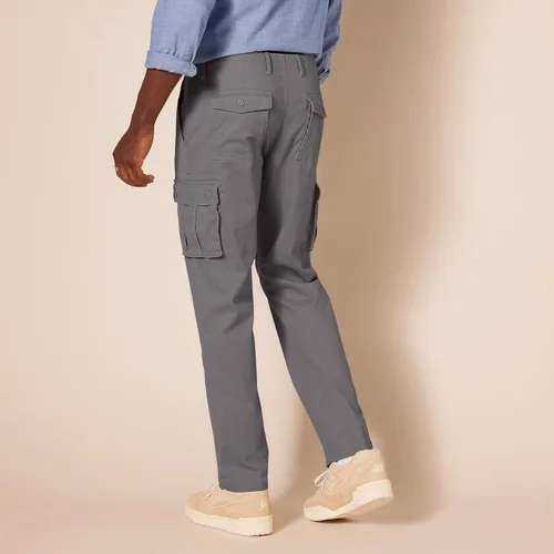 Miniatura 3 de Amazon Essentials - Pantalones cargo elásticos de corte recto para hombre (disponibles en tallas grandes y altas)