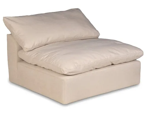 Miniatura 6 de Sunset Trading Nube Puff Sofá Seccional, Configurable, Bronceado