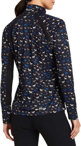 Miniatura 4 de ARIAT Camiseta Sunstopper 2.0 con cremallera 14 para mujer