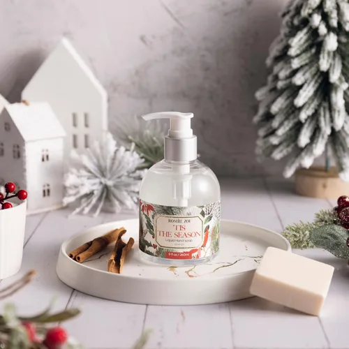 Miniatura 7 de ROMIIE ZOI Jabón líquido para manos de Navidad con caja de regalo - 260ml / 9 fl. Oz - Paquete de variedad de 3