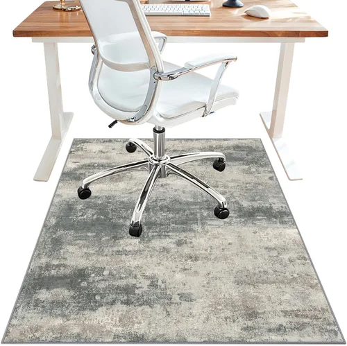 Miniatura 16 de Tapete para silla de oficina para piso de baldosas de madera dura, tapetes abstractos de escritorio de 36" x 48" para silla de oficina sobre sillas