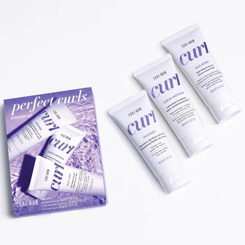 COLOR WOW Curl Wow Flo-etry Vital Natural Serum – La rica mezcla de aceite hidrata las hebras secas y deshidratadas desde la raíz hasta la punta
