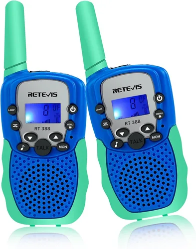 Miniatura 12 de Retevis RT388 Walkie Talkies para niños, juguetes Walkie Talkie para niños de 6 a 12 años, juguetes para niños, regalos para viajes al aire libre