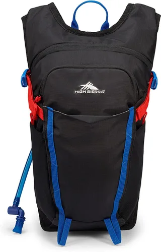 Miniatura 4 de High Sierra Hydrahike 2.0 Mochila de hidratación con bolsa de agua de 2L para correr, senderismo, campamento o ciclismo