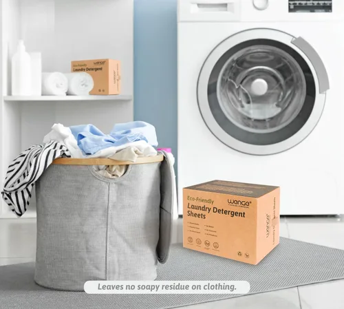 Miniatura 7 de Wenge Sábanas de detergente para ropa ecológicas, 240 unidades, sin jarra de plástico, tecnología sin líquidos, hipoalergénicas para el hogar