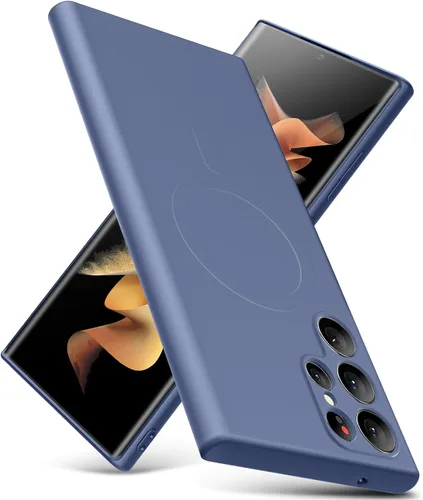 Miniatura 25 de Funda para Samsung Galaxy S22 Ultra, funda delgada de silicona líquida, a prueba de golpes, funda delgada para Samsung Galaxy S22 Ultra, funda Negro2
