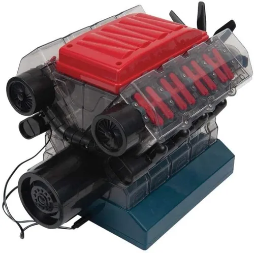 Miniatura 2 de OWI Inc Robotics Vroom! Motor de combustión modelo V8 Stem V8, kits educativos de cumpleaños STEM para bricolaje a partir de 12 años